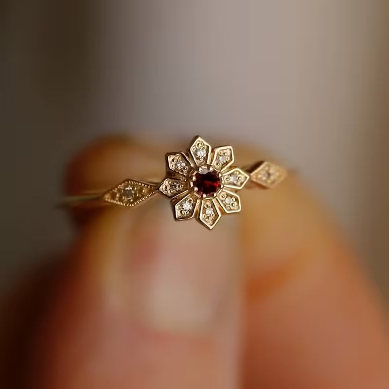 Sunflower Ring