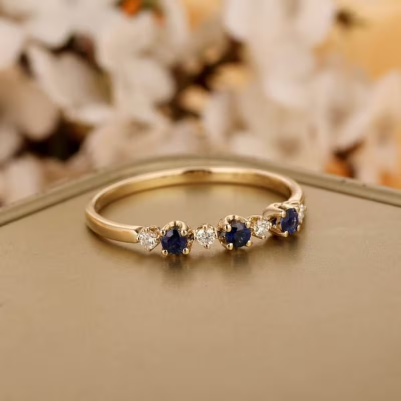 Black Zirconia Ring