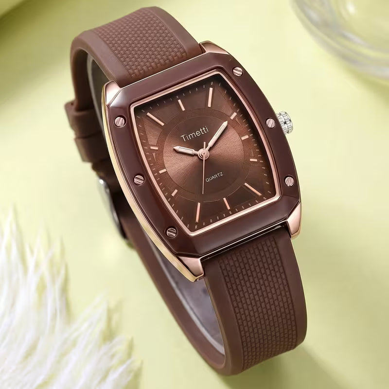 Vintage Square Quartz Ladies' Wristwatch