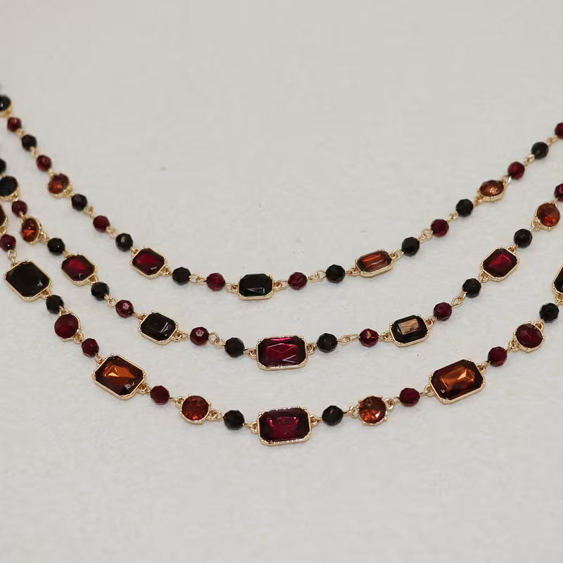 Multicolor Multi-Layer Necklace