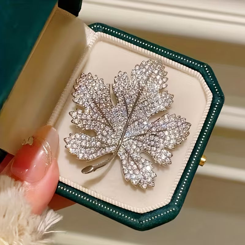 Maple Leaf Brooch