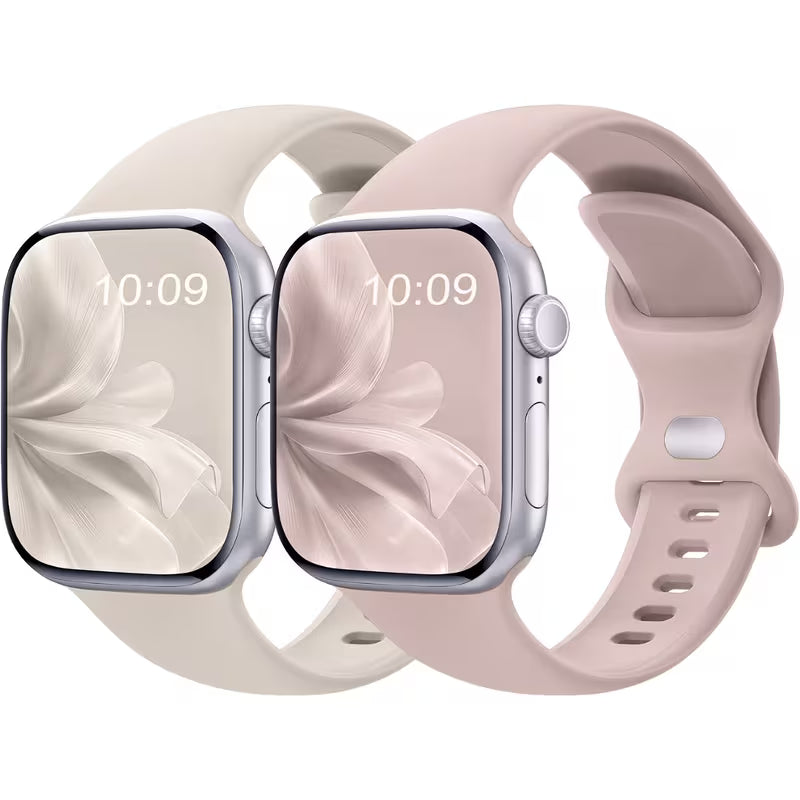 2pcs Sport Bands Compatible with Apple Watch