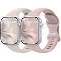 2pcs Sport Bands Compatible with Apple Watch