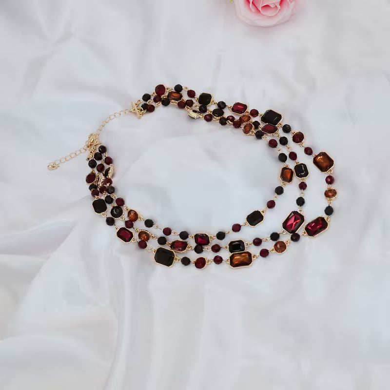 Multicolor Multi-Layer Necklace
