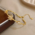 1pc Exquisite Flower Design  Bracelet