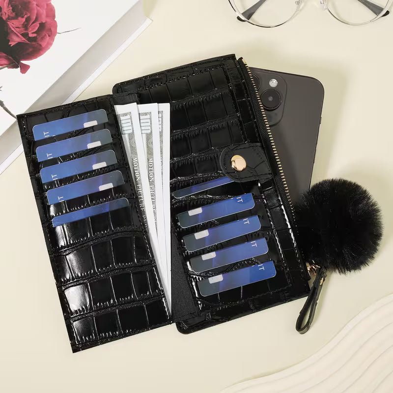 Trendy Bifold Synthetic Leather Wallet