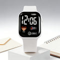 Cute LED Heart-Shaped Digital Display Electronic Watch