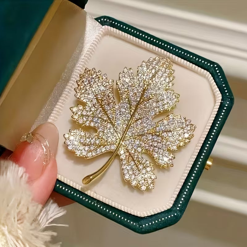Maple Leaf Brooch