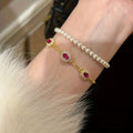 Zirconia Adjustable Bracelet