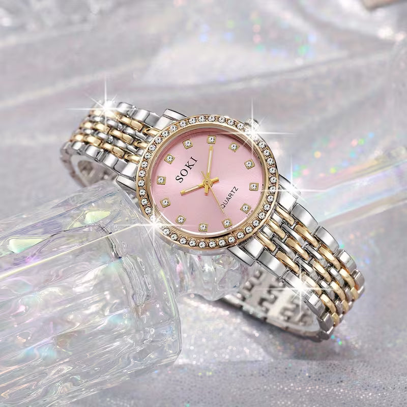 Women's Rhinestone Watch SOKI-QUARTZ