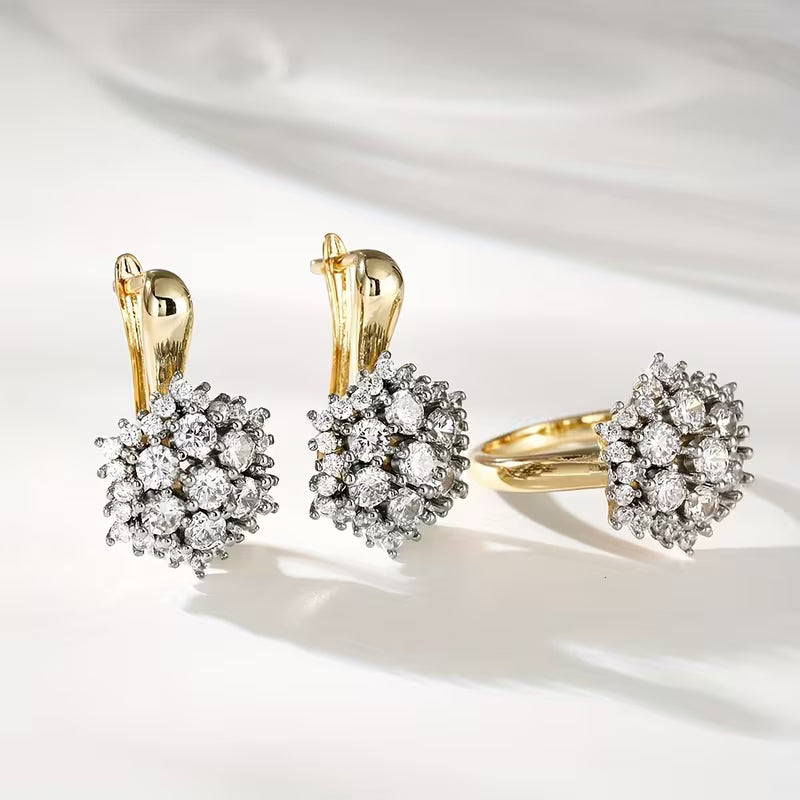 Luxurious And Stylish Zirconia Jewelry Set