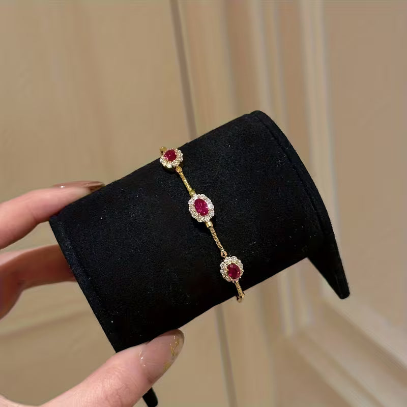 Zirconia Adjustable Bracelet