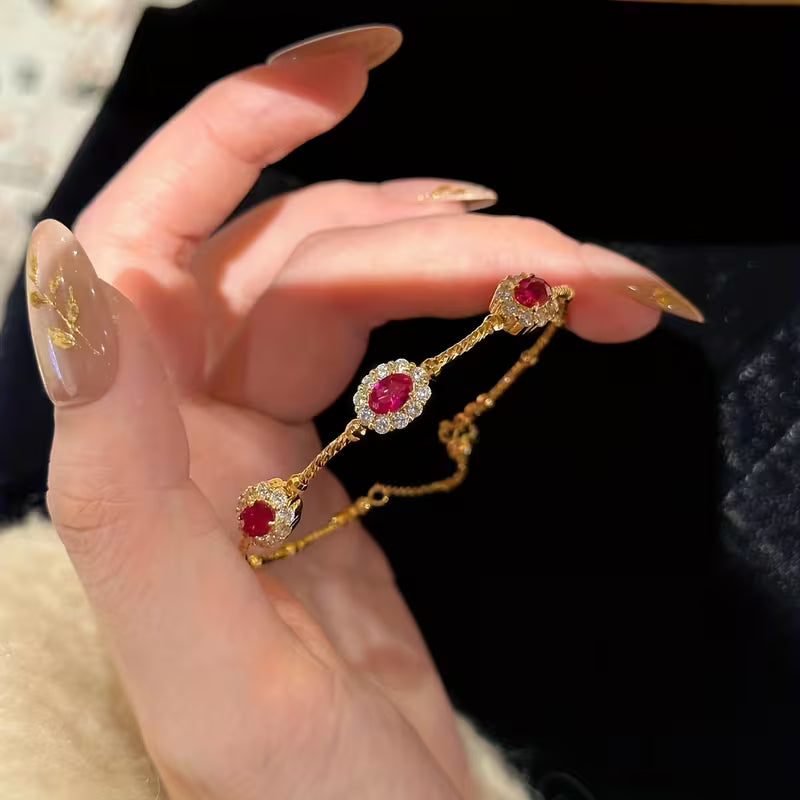 Zirconia Adjustable Bracelet