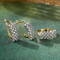Sparkling  Zirconia Earrings and Ring Set