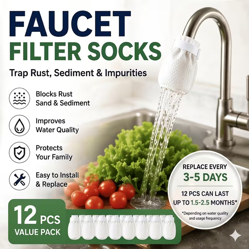 12pcs Faucet Filter Cartridge
