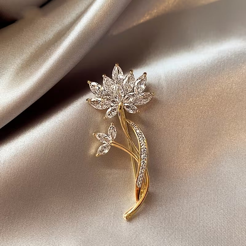 1pc Elegant for Lotus Brooch
