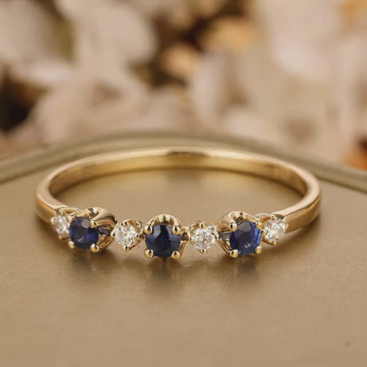 Black Zirconia Ring